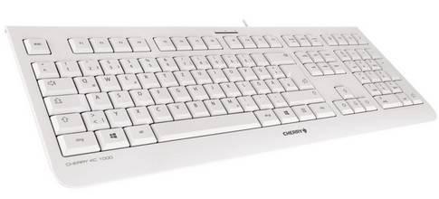 Clavier AZERTY KC-1000 USB filaire gris