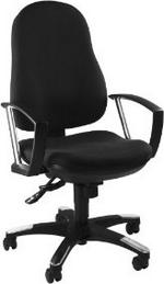 Fauteuil de bureau spécial disques intervertébraux Trend SY 10 noir