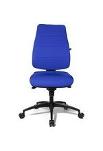 Siège de bureau Synchro Soft bleu royal