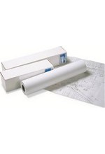 Bobines papier traceurs laser 91,4cmx175m blanc 75g spire collée