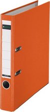Classeur levier A4 180° intérieur papier et extérieur PP dos 52mm orange