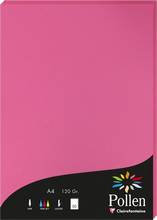 Papier A4 velin 120g Pollen by Clairefontaine 50 feuilles rose fuchsia