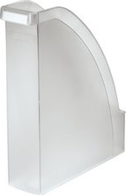 Porte-revues Leitz Plus A4 translucide gel blanc