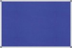 Tableau d information MAULstandard L 90 x H 60 cm feutre bleu