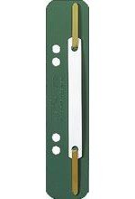 Relieur à lamelle PP courtes 35 x 158 mm vert par 25