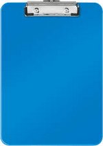 Porte-bloc Wow A4 L228xH320mm polystyrène bleu métallisé