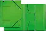 Chemise 3 rabats élastique A4 carton robuste 320 g vert