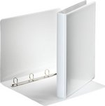 Classeur personnalisable Essentials 4 anneaux A4 dos 35mm blanc