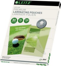 Pochettes plastification Leitz iLAM UDT A4 brillantes 160 microns 2x80 par 100