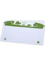 Enveloppes blanches 110x220mm DL 80g ERA Pure sans fenetre par 40