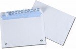 Enveloppes blanches 80g C5 162x229mm auto-adhésives par 50