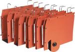 Dossiers suspendus TUB Ultimate armoires fond 15 mm orange par 25
