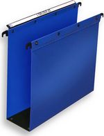 Dossiers suspendus Polypro Ultimate fond 80 pour tiroir bleu par 10