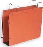 Dossiers suspendus TUB Ultimate pour armoires fond 80 mm orange pack de 25