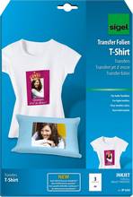 Films transfert T-shirt jet d encre textiles clairs A4 3 feuilles