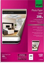 Papier photo laser copieur couleur brillant recto-verso 200g A4 200 feuilles