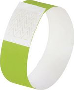 Bracelets identification Super Soft 255x25mm 120 pieces vert fluo