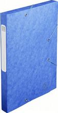 Boite de classement Cartobox A4 dos 25 mm carte lustrée 0,5mm bleu