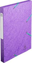 Boite de classement Cartobox A4 dos 25 mm carte lustrée 0,5mm violet