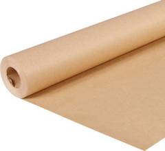 Papier d emballage Kraft brut lisse recyclé 70g sur rouleau 1000mmx25m