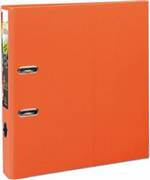 Classeur levier Prem Touch A4 maxi dos 50mm PP intérieur et extérieur orange