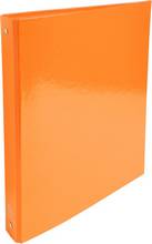 Classeur 4 anneaux ronds Iderama carte rigide pelliculée A4 dos 40mm orange