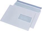 Enveloppes C5 162 x 229 mm blanche 100g avec fenêtre 45x100 par 500