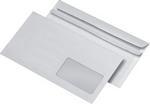 Enveloppes blanches 110x220 DL 90g fenetre 45x100 autocollante par 1000