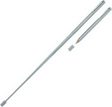 Stylo-bille télescopique 130-625 mm chromé
