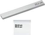 Rail clip en aluminium auto-adhésif long 305mm larg 40mm pour A3 et A4