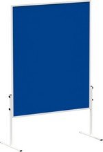 Tableau d information mobile Maulsolid L120xH150cm feutre bleu
