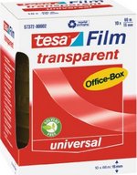 Ruban adhésif transparent Tesa film® 15 mm x 66m boite de 10