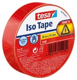 Ruban isolant ISO TAPE, 19 mm x 20 m, rouge