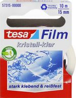 Ruban adhésif tesafilm cristal clear 15 mm x 10m