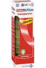 Ruban adhésif tesa film universal transparent 12mmx10m office box de 12