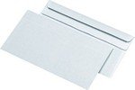 Enveloppe blanche 125x229mm autocollante 80g boite 1000