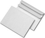 Enveloppes blanche 114 x 162 mm C6 70g autocollantes boite de 1000