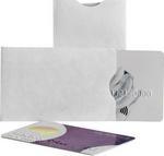 Pochette protection RFID carte bancaire ScanSafe 87x57 mm blanc 5 Pièces