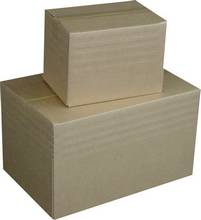 Caisse américaine carton grand volume 1 cannelures L600xP400xH150mm