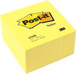 Cube post-it jaune 76 x 76 mm 450 feuilles