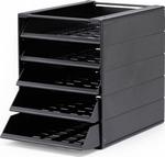 Module de rangement Idealbox éco Basic 5 tiroirs noir
