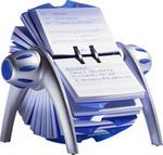 Fichier rotatif Teleindex flip 1000 adresses Argent métallisé