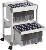 Chariot 80 dossiers suspendus System File Trolley 80 Multi duo Gris