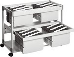 Chariot 200 dossiers suspendus System File Trolley 200 Multi duo Gris