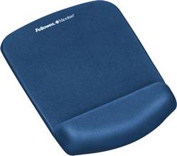 Repose-poignet PlushTouch avec tapis de souris bleu