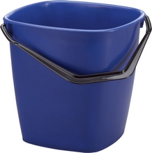 Seau multi-usages Bucket 14 litres rectangulaire bleu