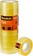 Rouleau Scotch adhésif 508 transparent 15 mm x 33 m